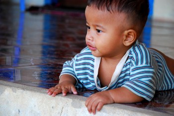 Unterstützung | Kleinkind im Savong Orphanage Center