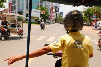 Fahrt durch Siem Reap