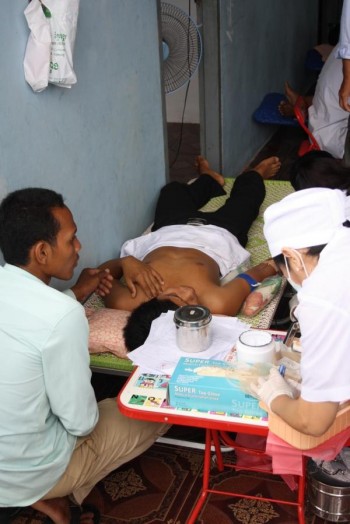Blutspendeaktion in der Savong School