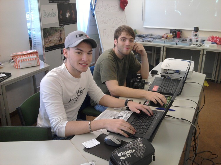 Patrick Fessl und Mario Woegrath