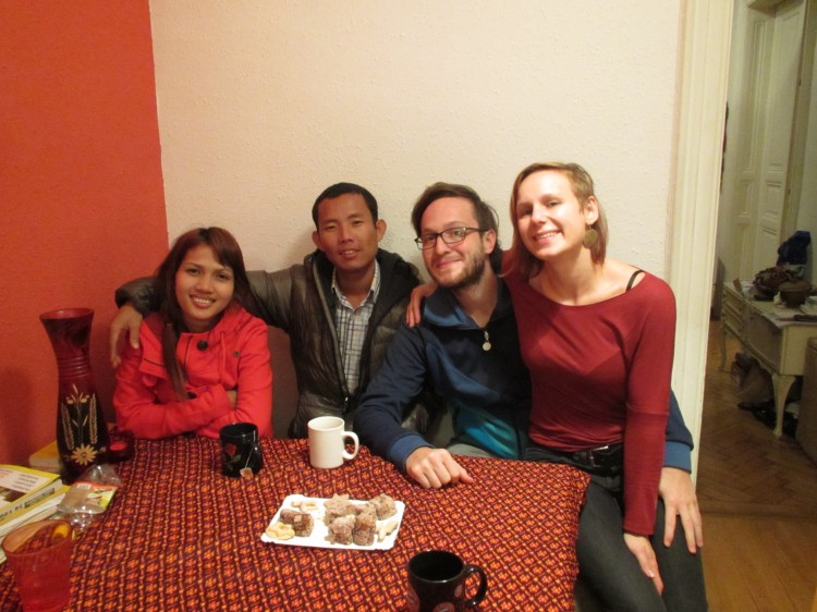 Anit und Savong bei Christina und Christoph