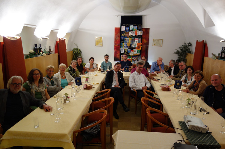 Christoph und Dominik beim Rotary Club Melk